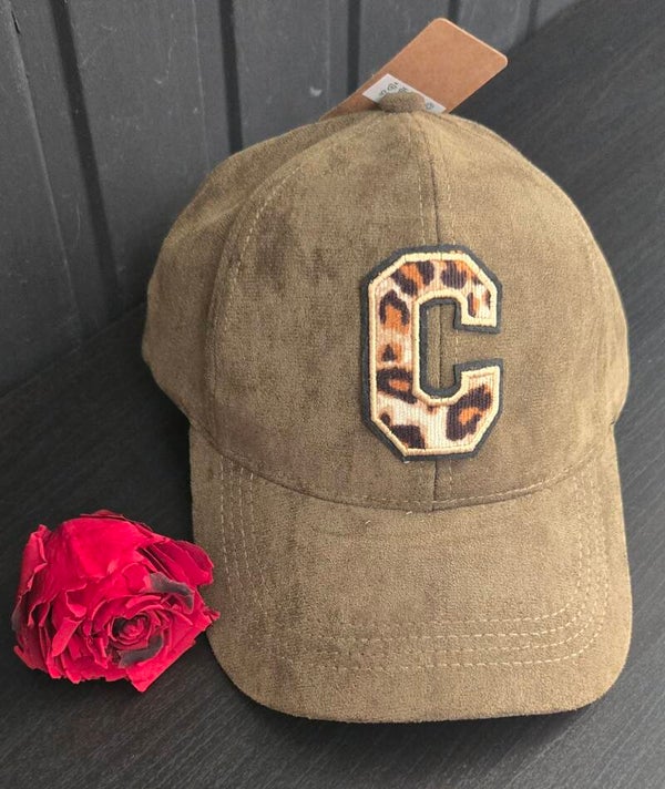 Casquette suédine