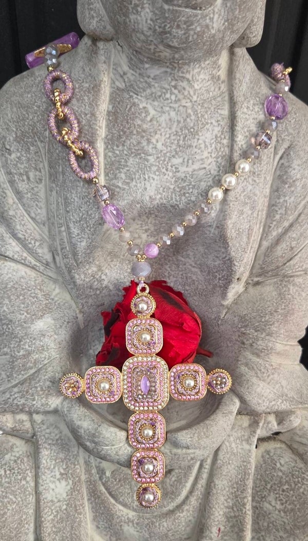 Collier grande croix
