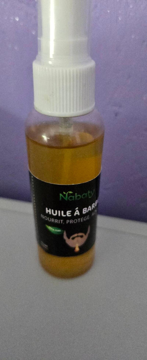 Huile de barbe pour homme