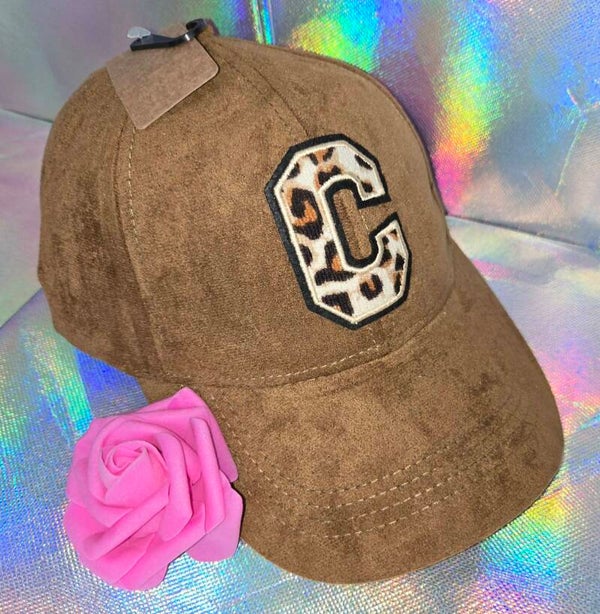 Casquette suédine