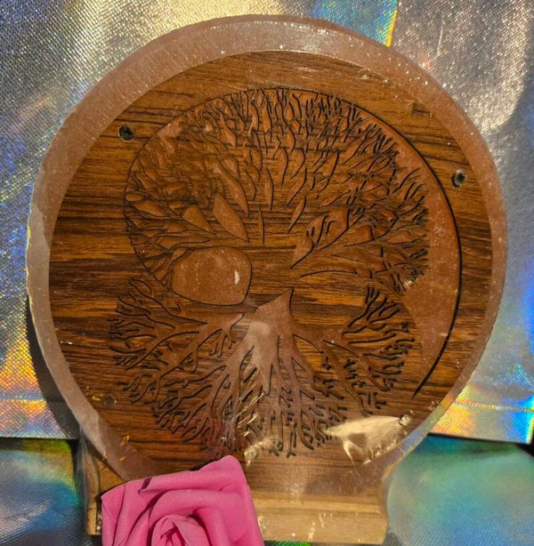 Lampe de sel arbre de vie
