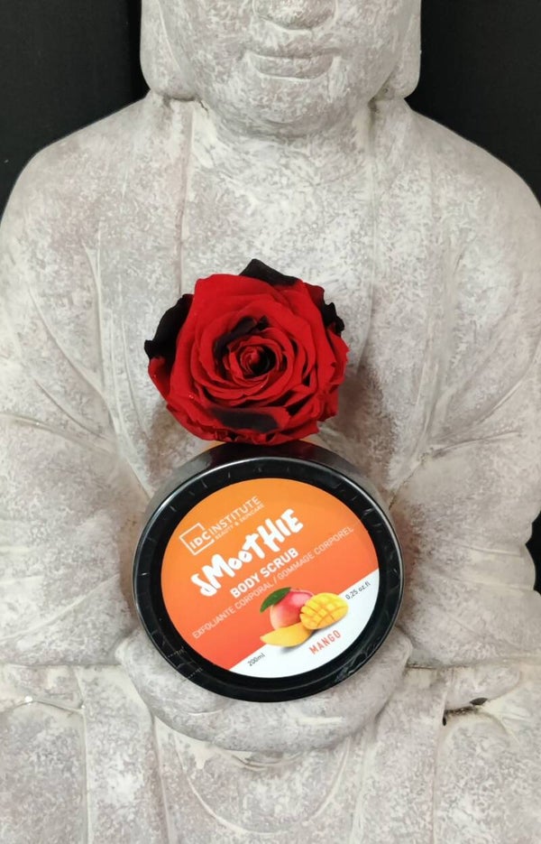 Gommage corps mangue