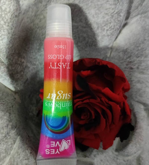 Gloss arc en ciel au sucre