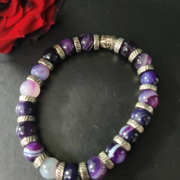 Bracelet en pierre de litotherapie