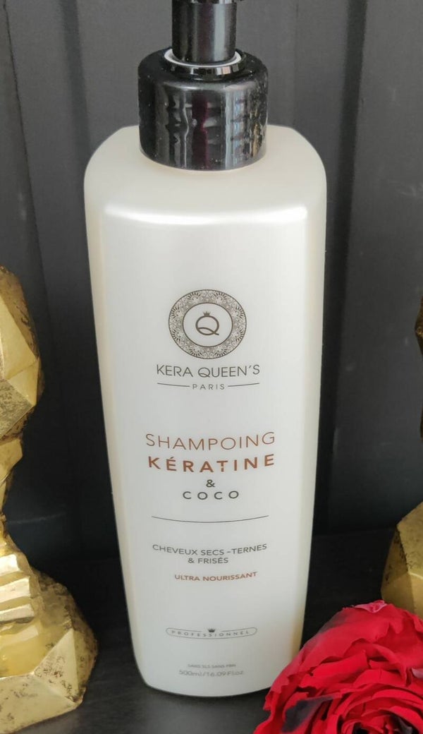 Shampooing kératine et coco