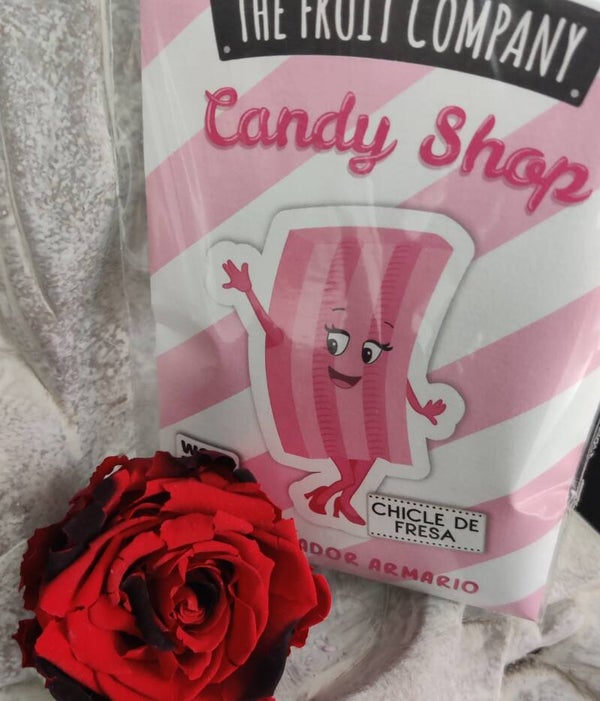 Sachet armoire chewing-gum fraise