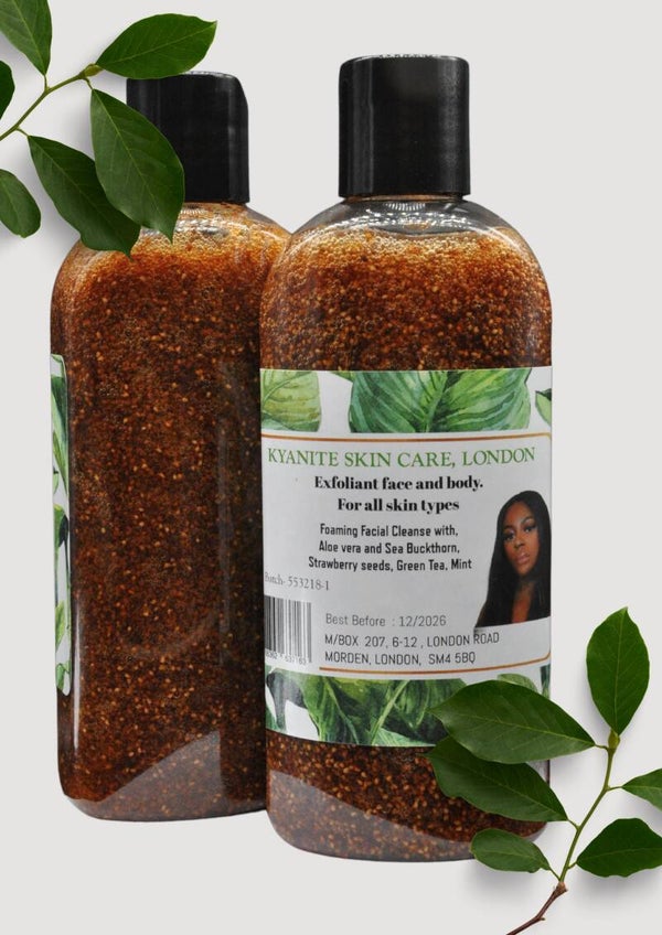 Radiant Glow Exfoliant for Face and Body