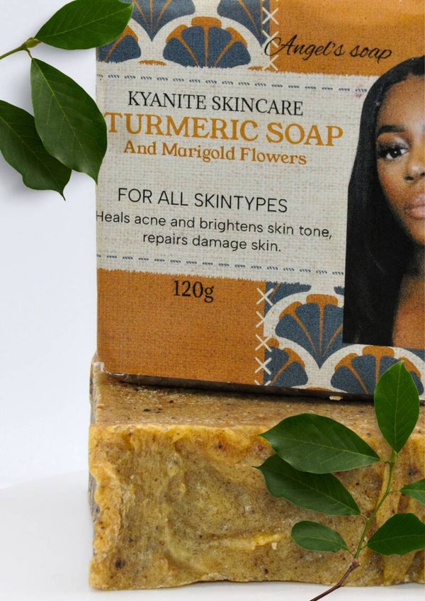 Natural Turmeric Cleanser and Marigold Soap