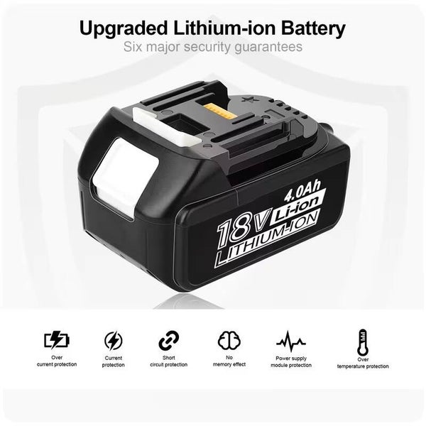 Batterier for Makita, 4amp