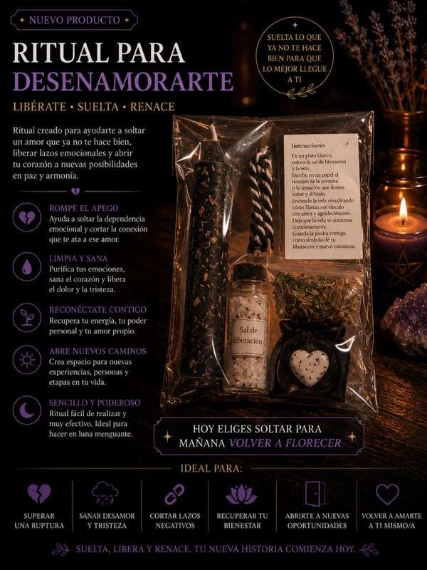 Ritual corta enamoramiento