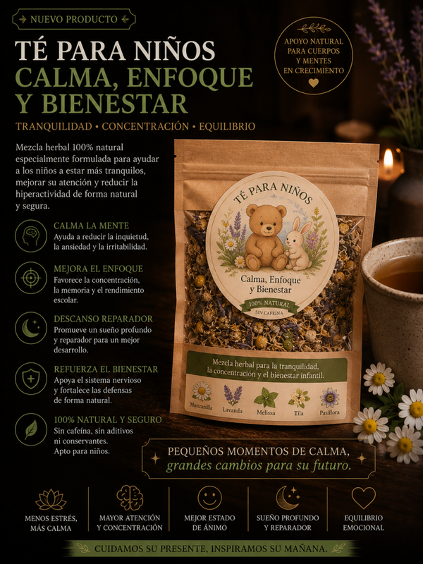 Hierba para infante relax familiar