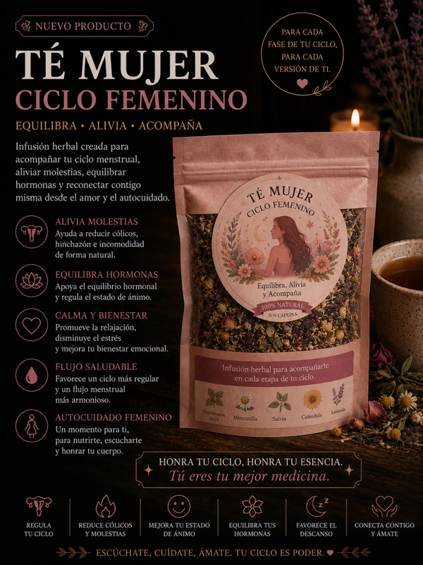 Hierba mujer ciclo femenino