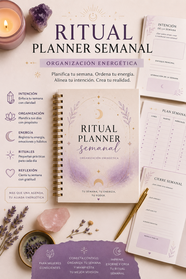 Ritual planner semanal