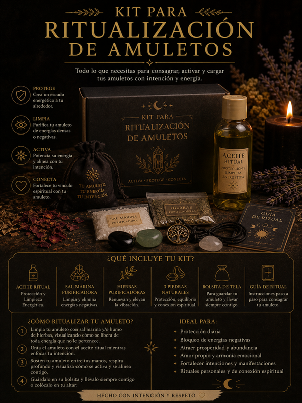 Kit ritualización amuletos