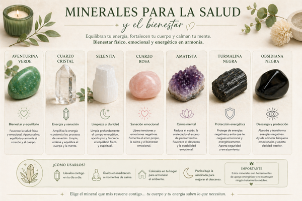 Amuleto de mineral salud