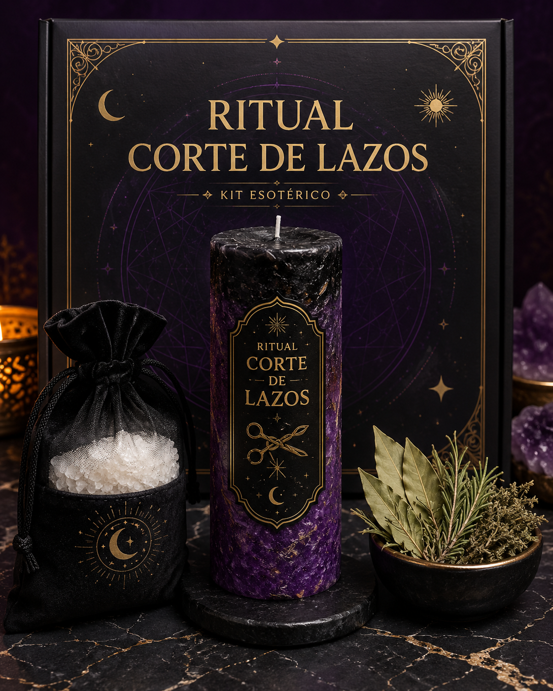 Ritual corte de lazo romantico