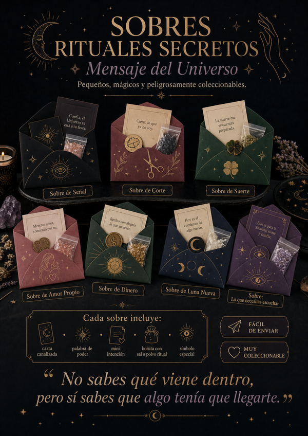 Sobres de rituales secretos
