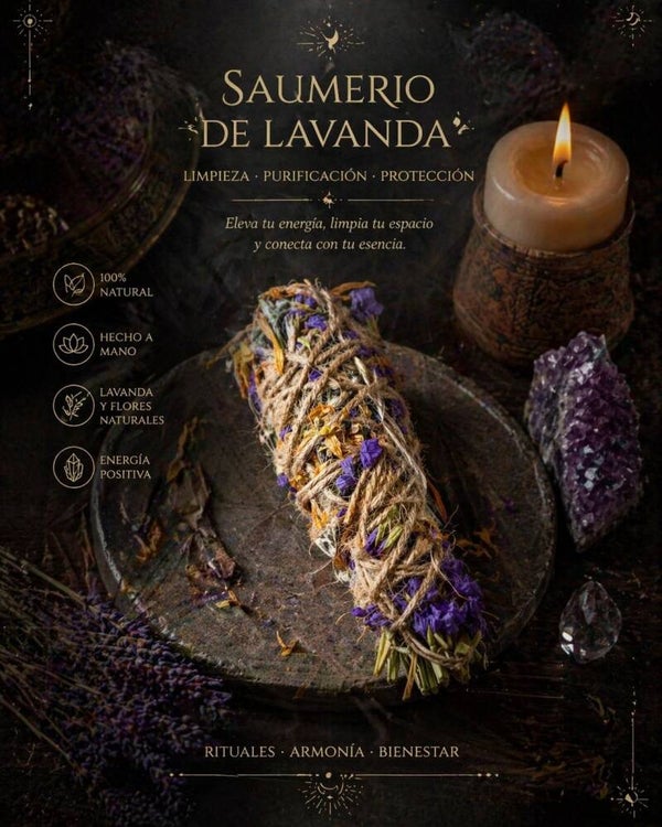 sahumerio de lavanda