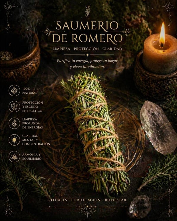 sahumerio de romero