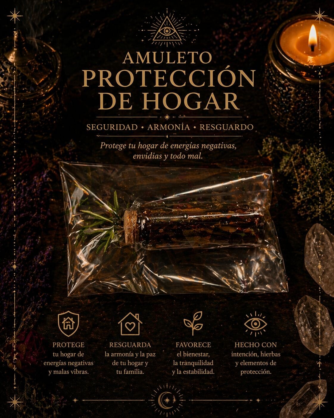 Amuleto protector hogar