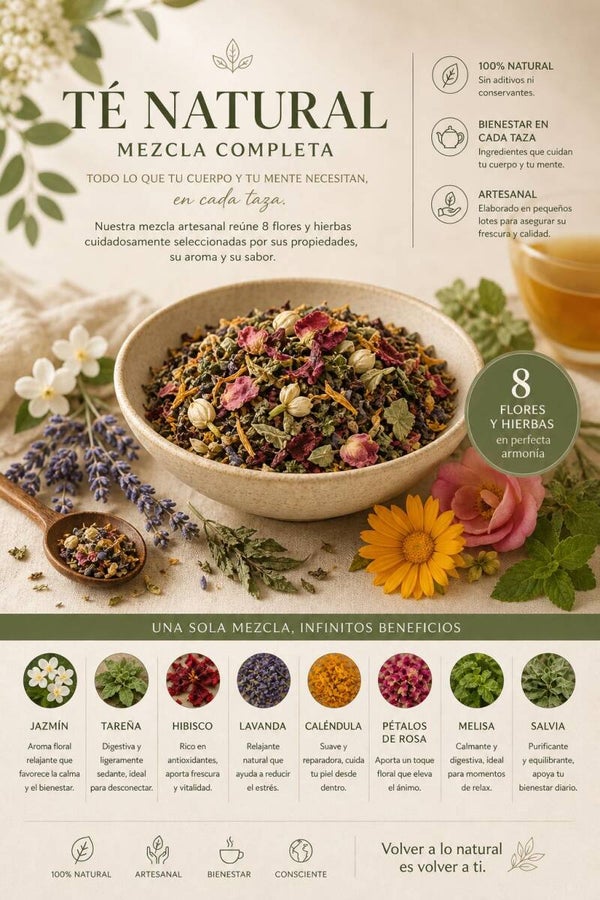 Té Herbal Natural plus