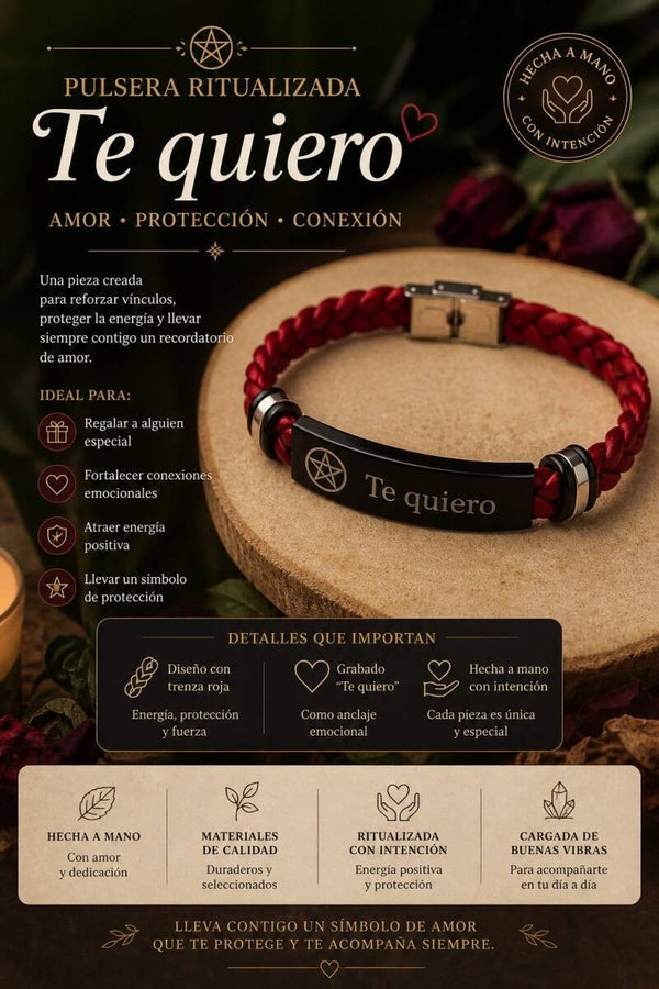 Pulsera Te quiero AMULETO