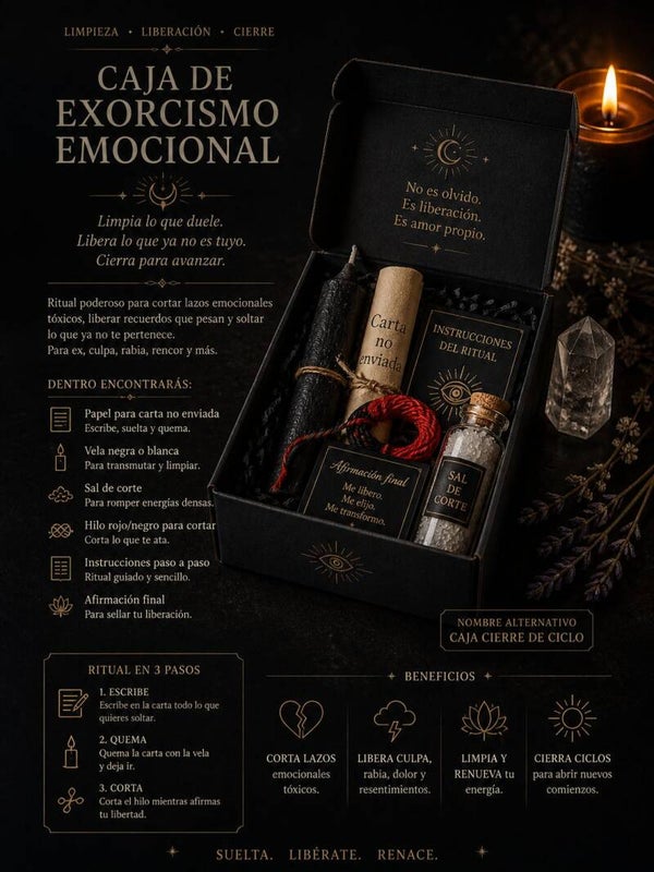 Caja exorcismo emocional
