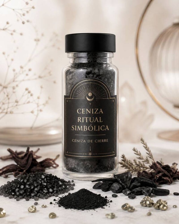 Ceniza ritual simbolica
