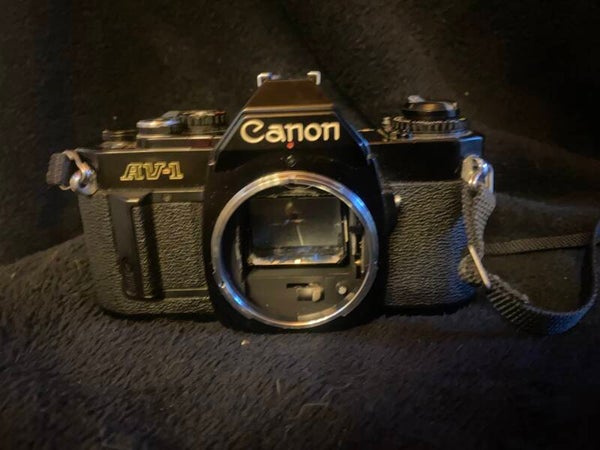 Canon AV-1 35mm SLR Film Camera Body (Untested)