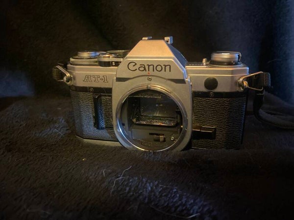 Canon AV-1 35mm SLR Film Camera Body (Untested)