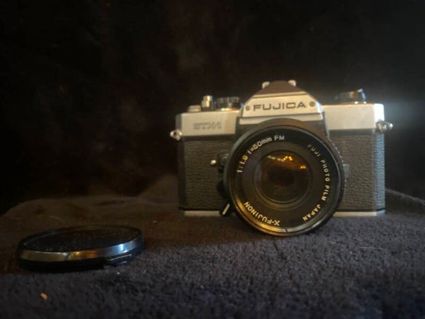 Fujica STX-1 35mm SLR Film Camera with Fujinon 50mm f/1.9 Lens (Untested)
