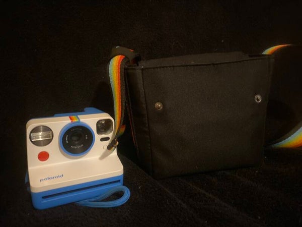Polaroid Now Generation 2 Instant Camera (Blue) with Official Polaroid Carry Bag