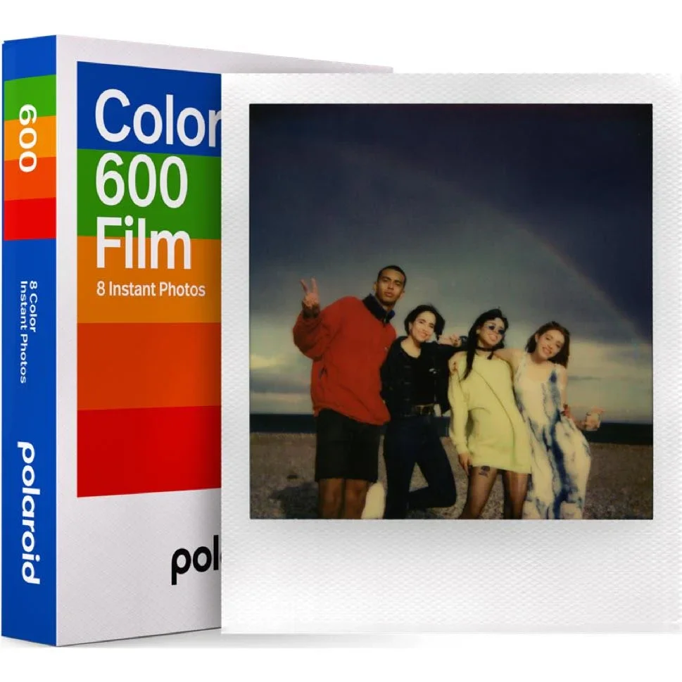 Polaroid Color 600 Instant Film – 8 Exposure Pack