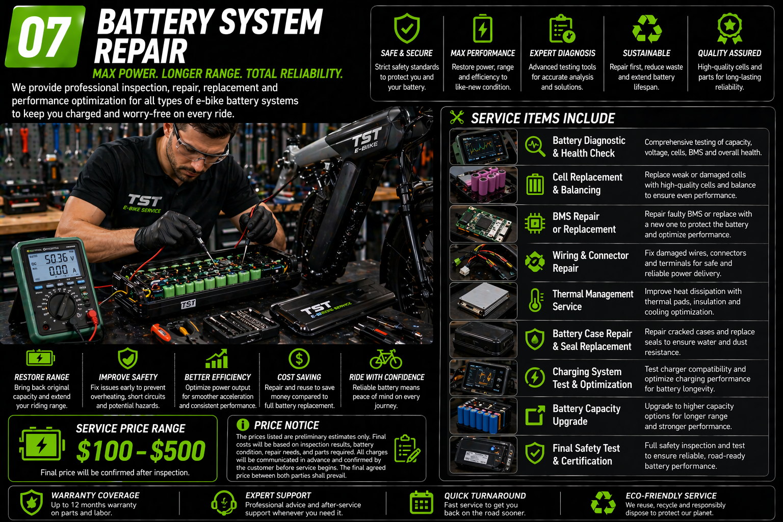 Battery Repair Service
