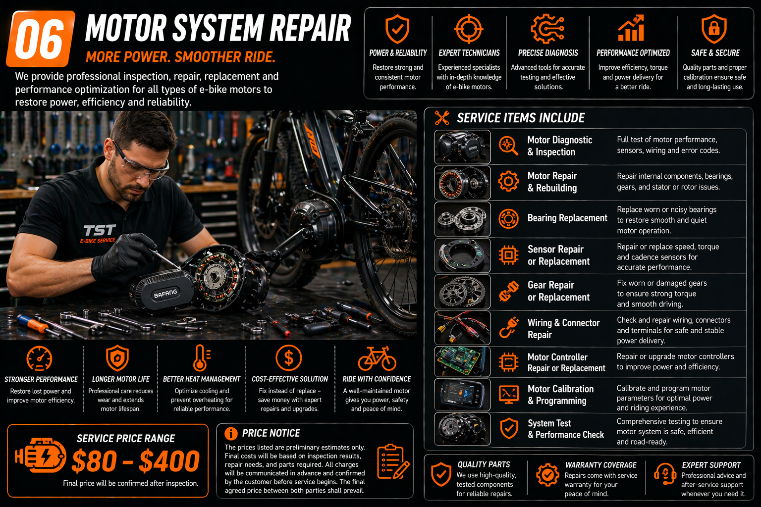 Motor Repair Service
