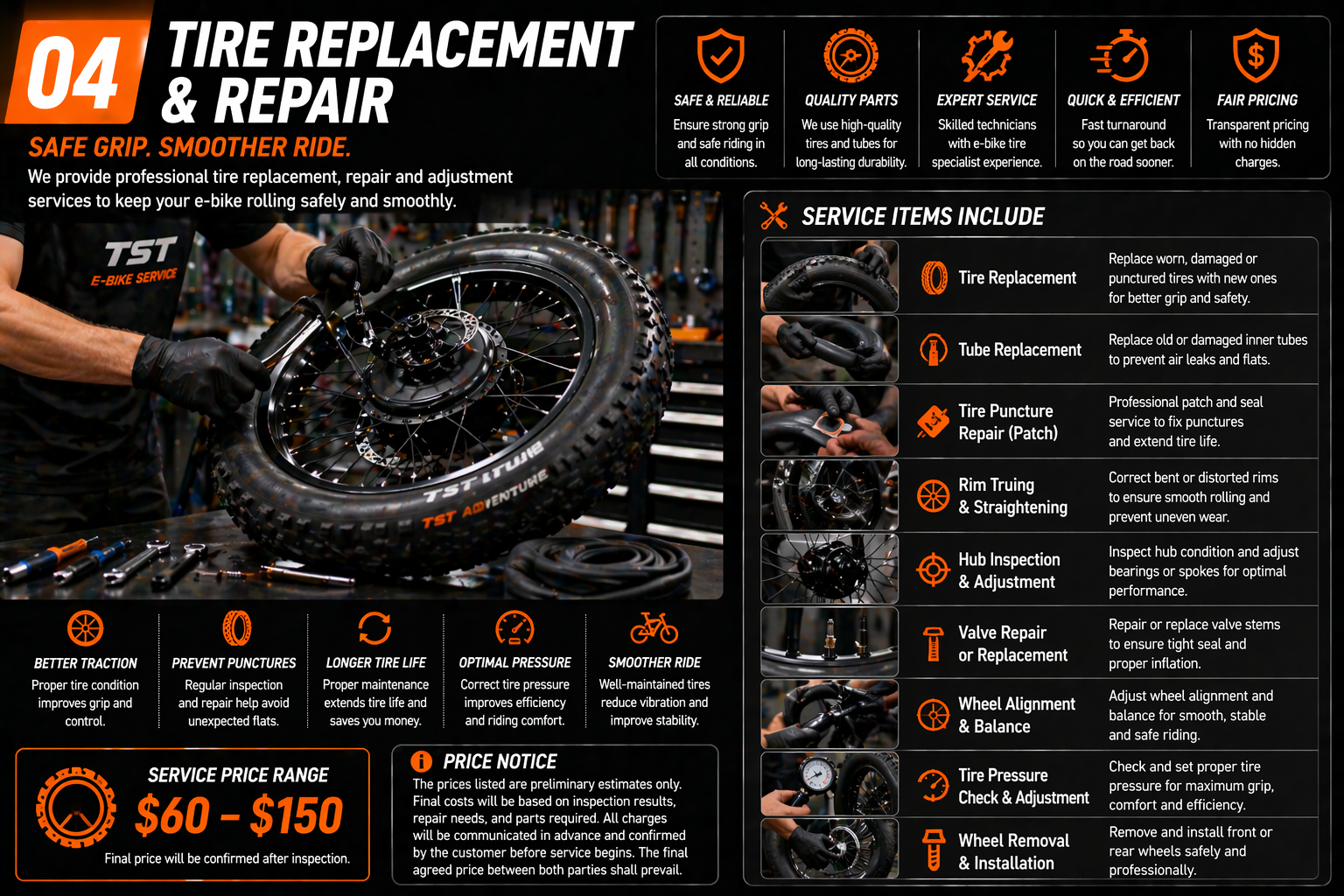 Tire Repair & Replacement