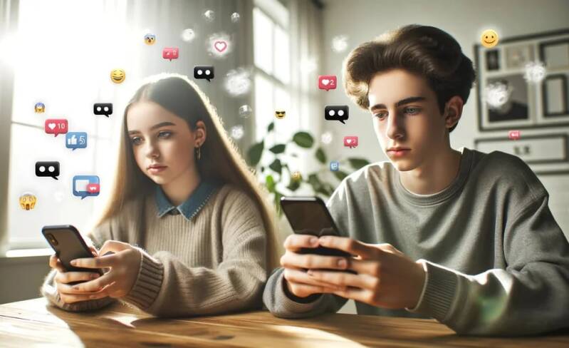 El estudio encontró que un control del tiempo en que se usan las redes sociales puede incrementar las interacciones personales. 