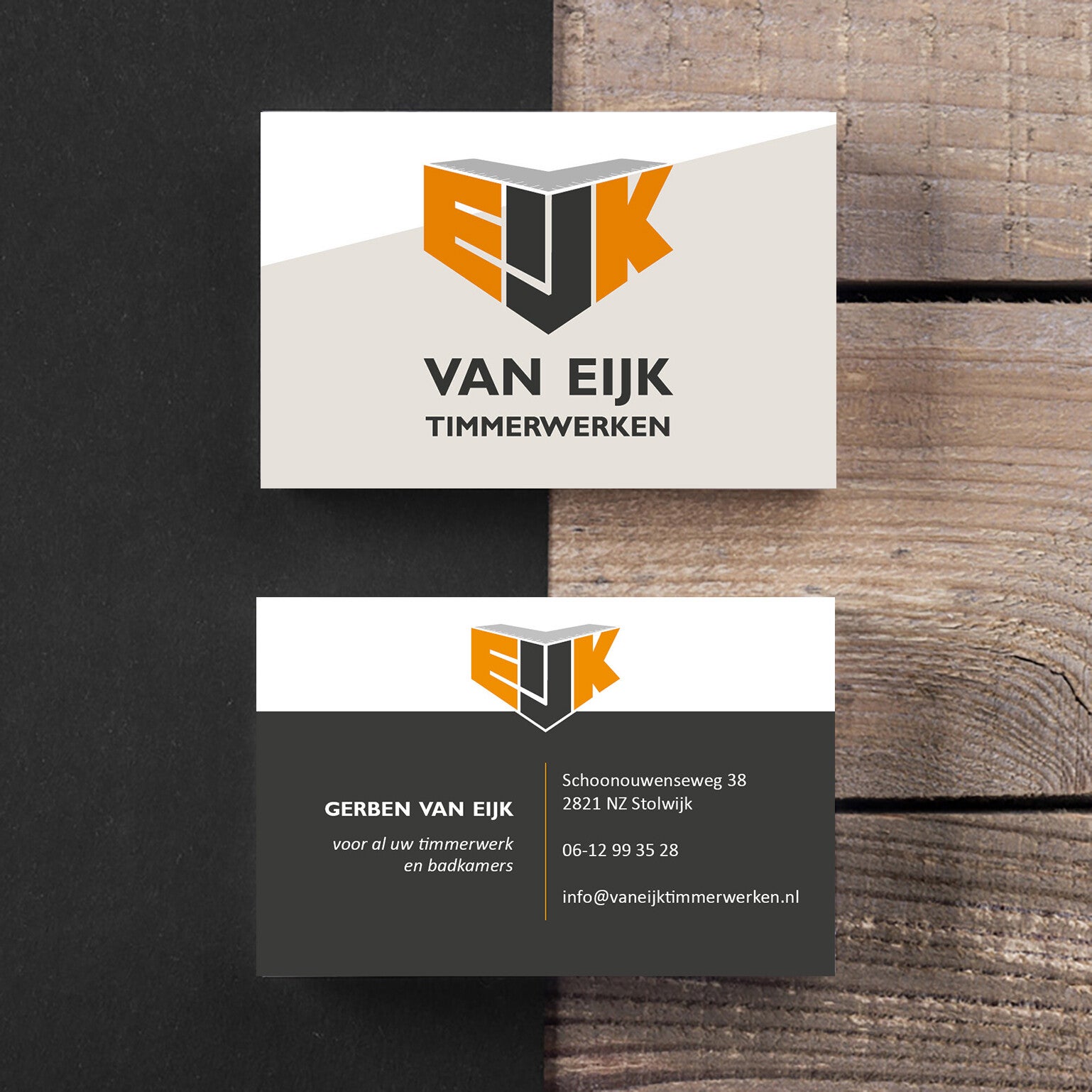 Portfolio Sandra Design - Visitekaartje ontwerp