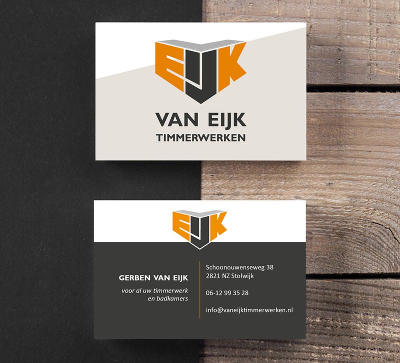 Portfolio Sandra Design - Visitekaartje ontwerp