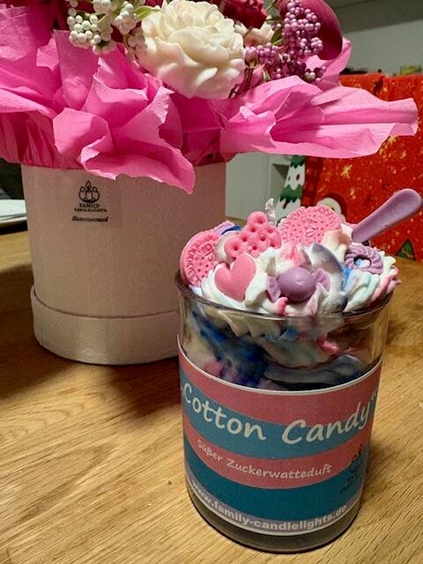 2.Gen. Duftkerze “Cotton-Candy“