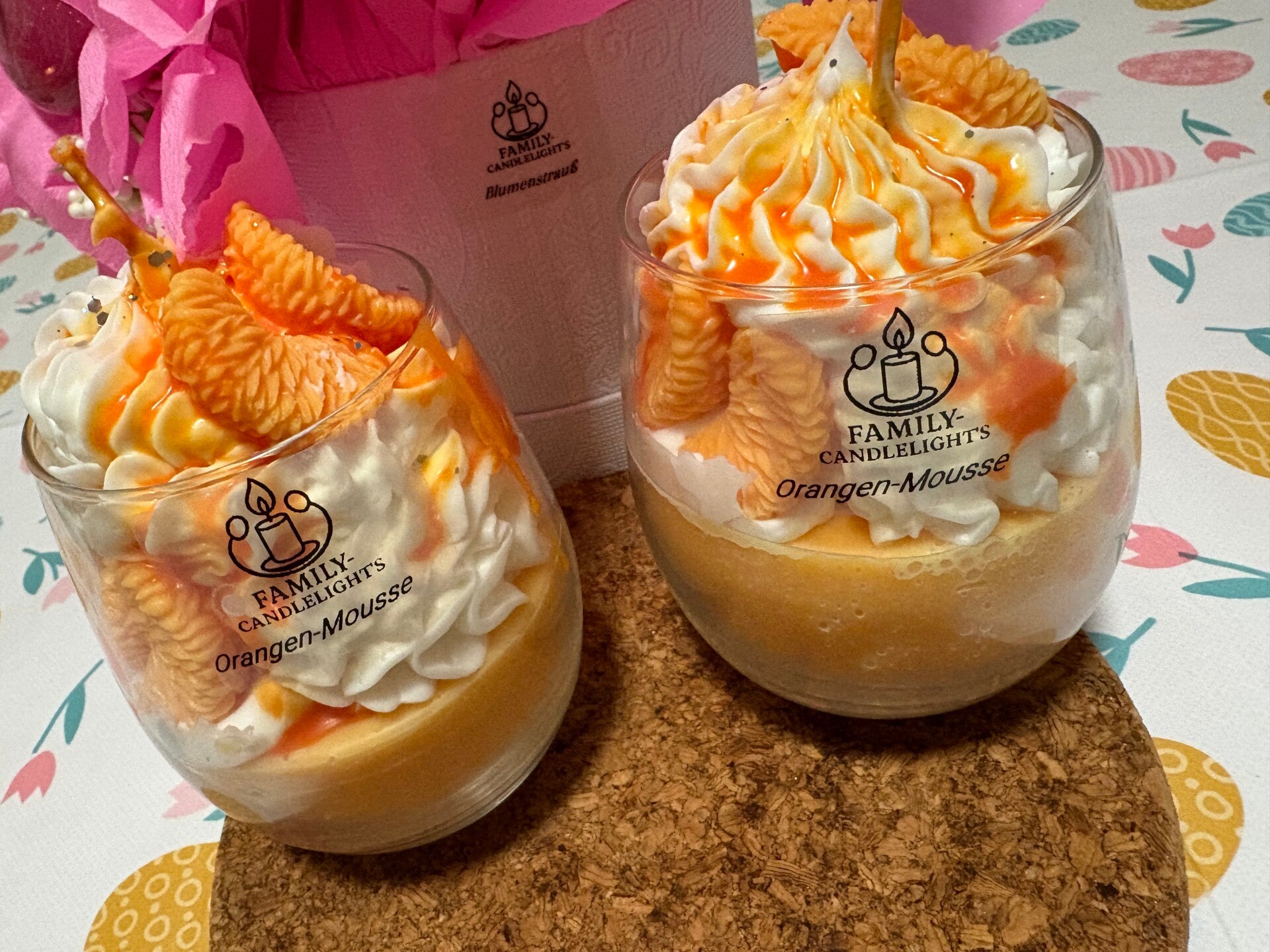 2.Gen. Handgemachte Duftkerze „Orangentraum“