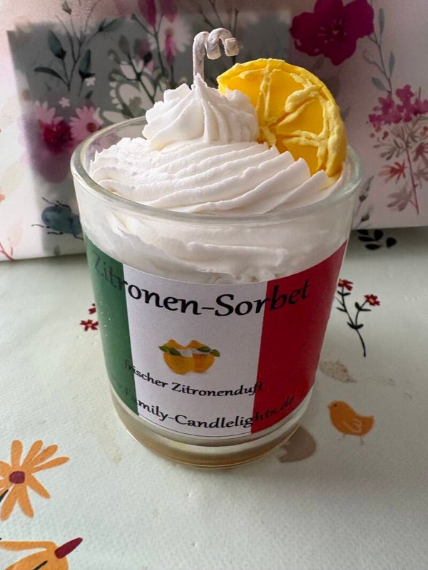 2.Gen. Duftkerze „Zitronen-Sorbet“