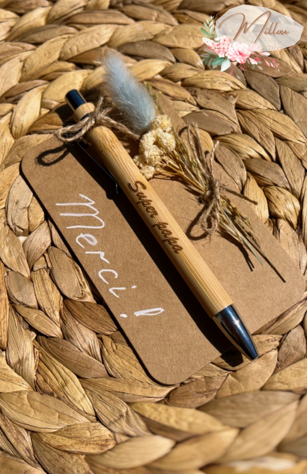 Bic gravé "Super Papa"