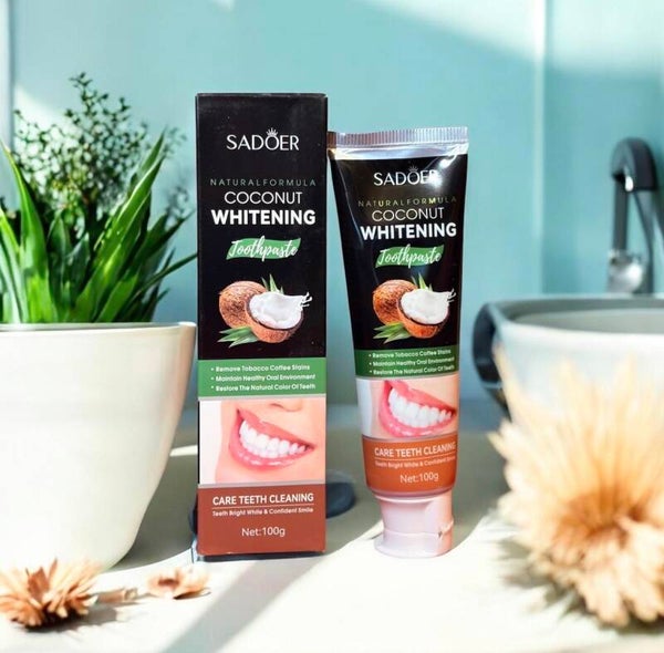 DENTIFRICIO SBIANCANTE AL COCCO SADOER