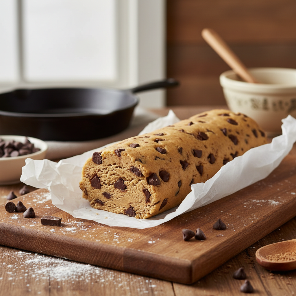 Edible Frozen 600g Cookie Dough Log