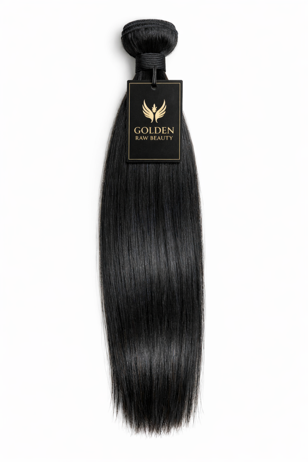 Golden Raw Straight