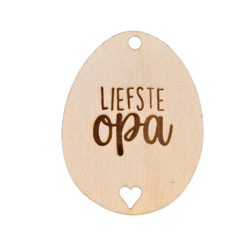 Paashanger 'Liefste ...'