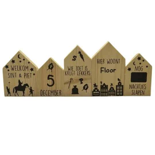 Sinterklaas huisjes (grote set)