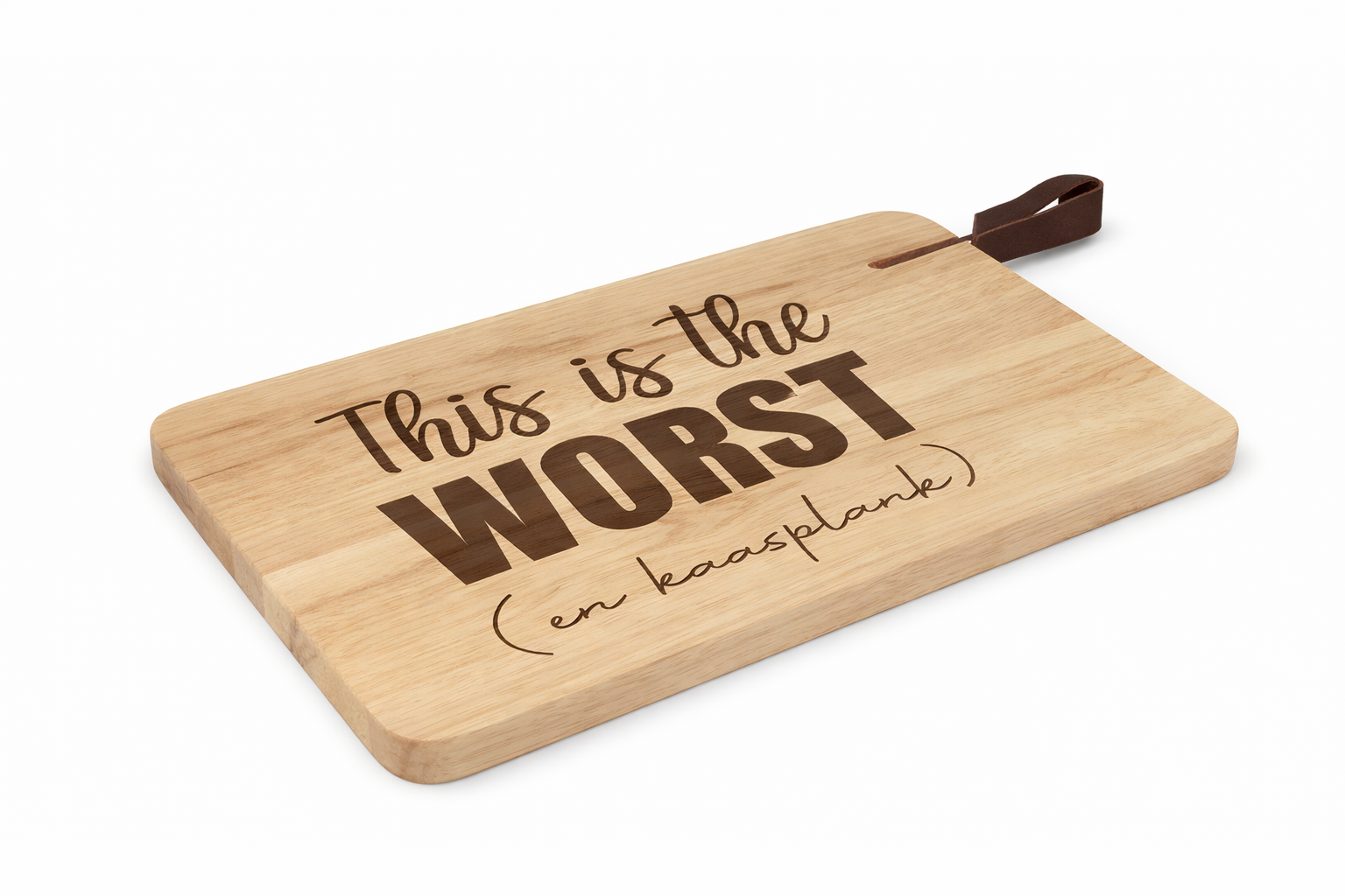 Borrelplank 'This is the worst (en kaasplank)'