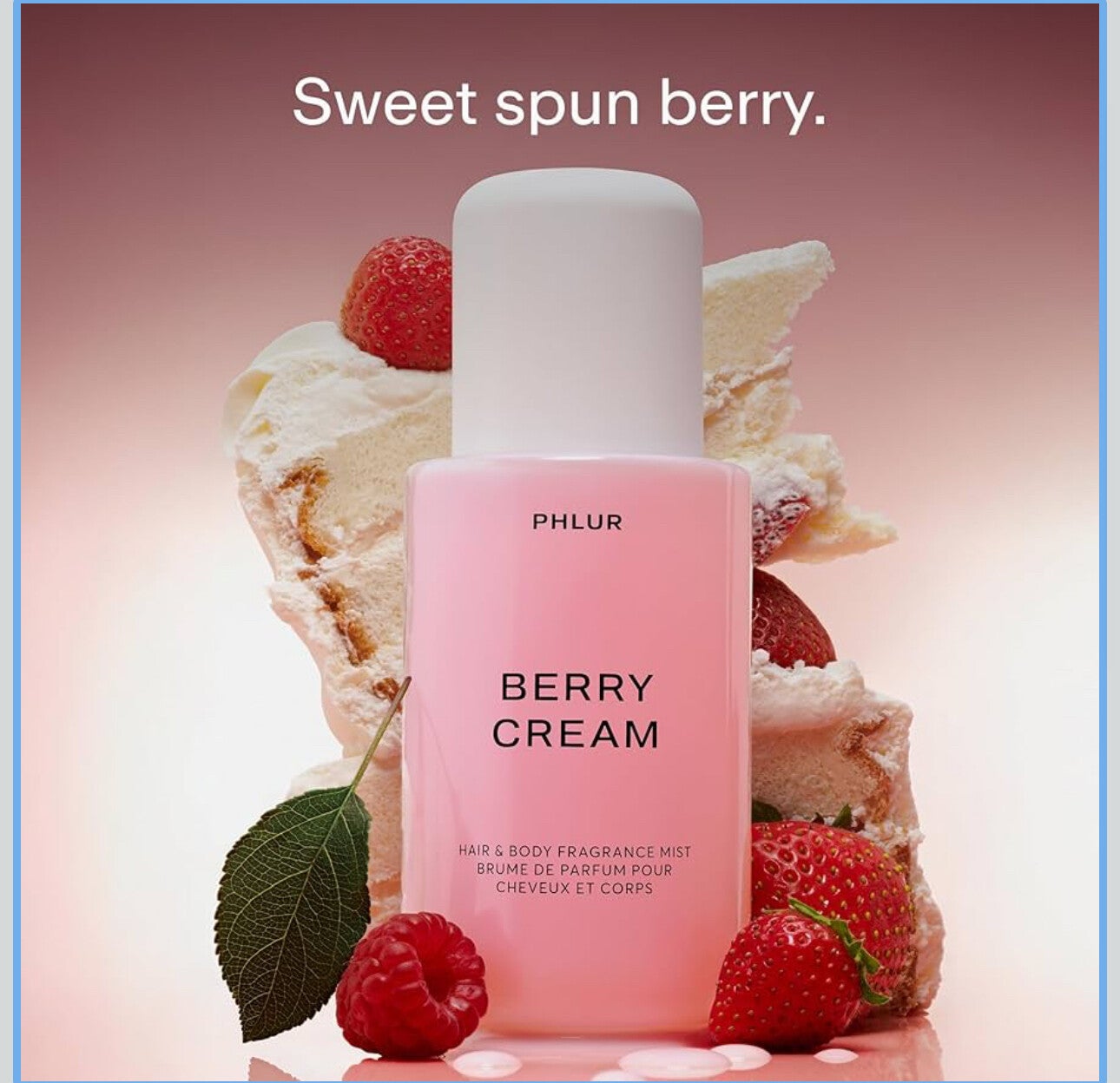 PHLUR Berry Matcha Latte Body Mist Set, 8 Fl Oz Each ($78 Value) - Hair and Body Perfume for Women